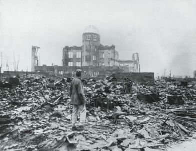 Hiroshima dopo la bomba atomica sganciata dagli USA